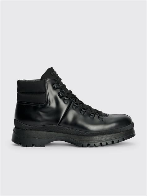 Prada Brixxen Leather Boots 